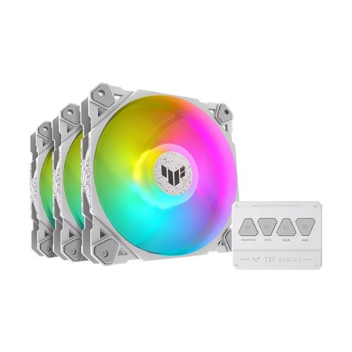 ASUS TUF GAMING TF120 ARGB White Casing Cooling Fan