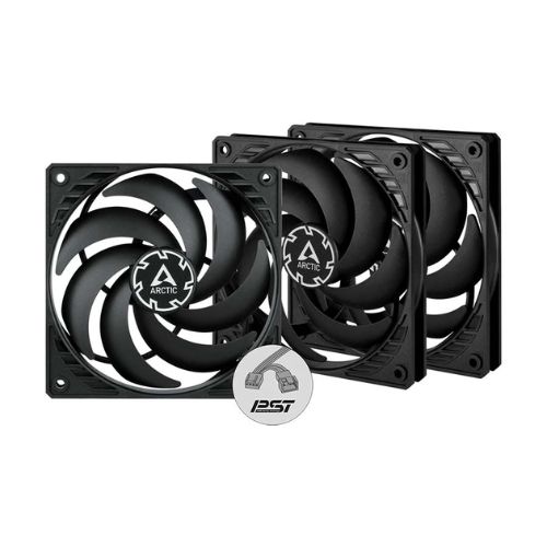 Arctic P12 Slim PWM PST 120 mm 3 Pack Casing Fan