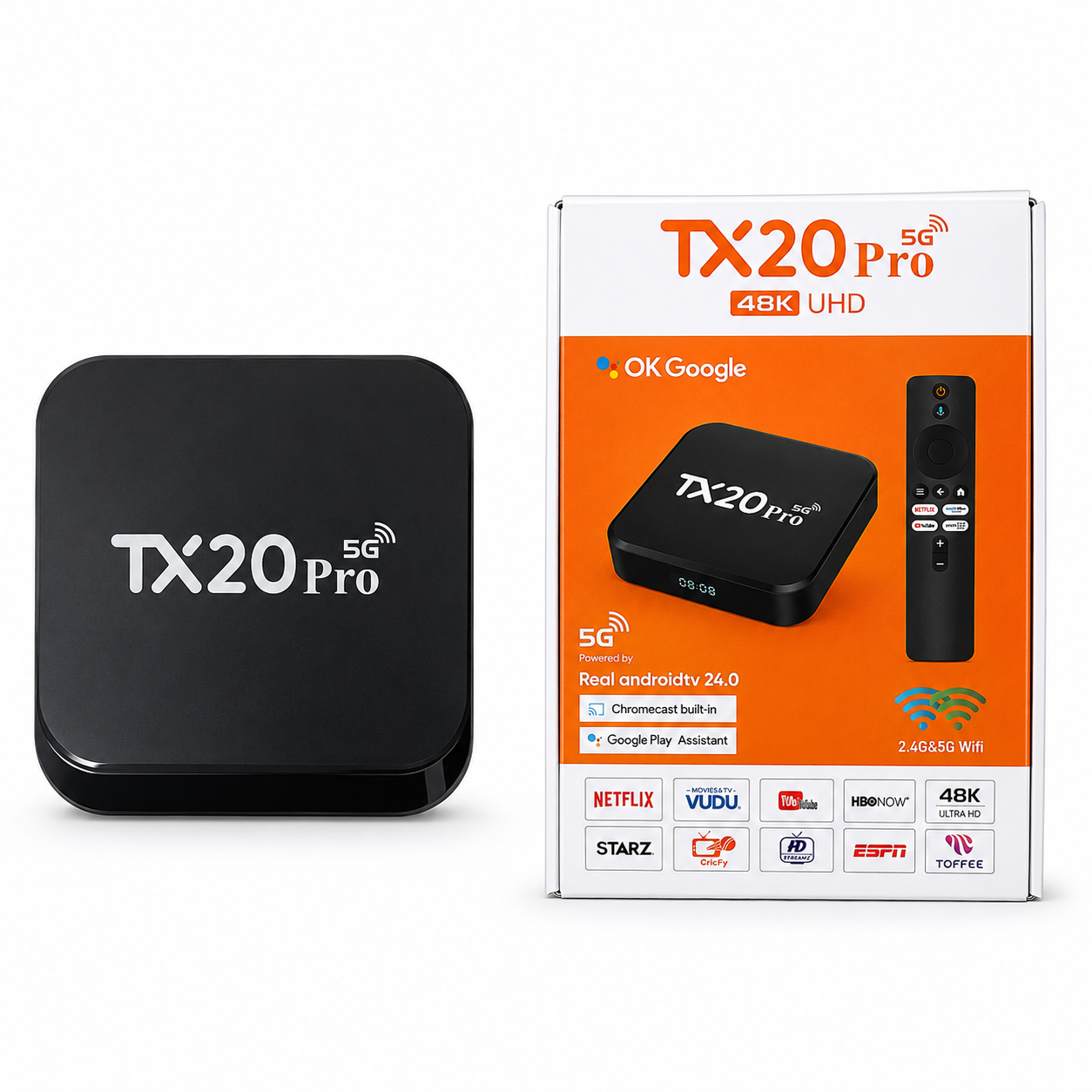 TX20 Pro Ultra HD Android TV Box