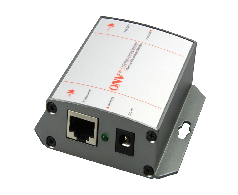ONV PSE3501G Gigabit Single Port Ultra High Power PoE Injector