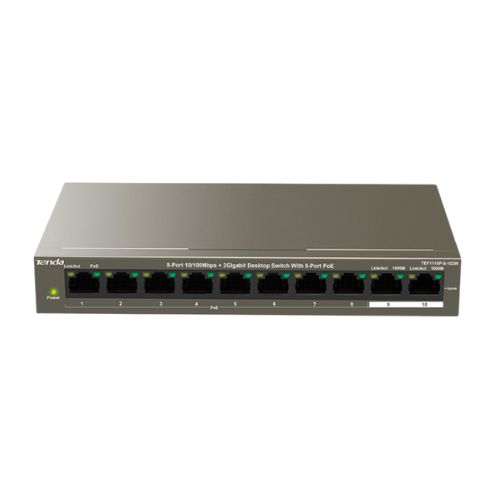Tenda TEF1110P 8 Port Desktop Switch