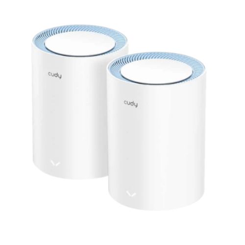 Cudy M1200 AC1200 Whole Home Mesh WiFi Router (2 Pack)