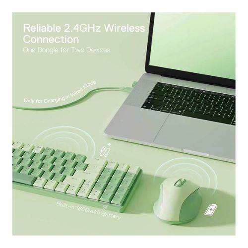Redragon BS8772 GC Wireless Keyboard Mouse Combo
