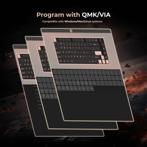 Redragon K715 PRO FINKE Dual Mode Gaming Keyboard